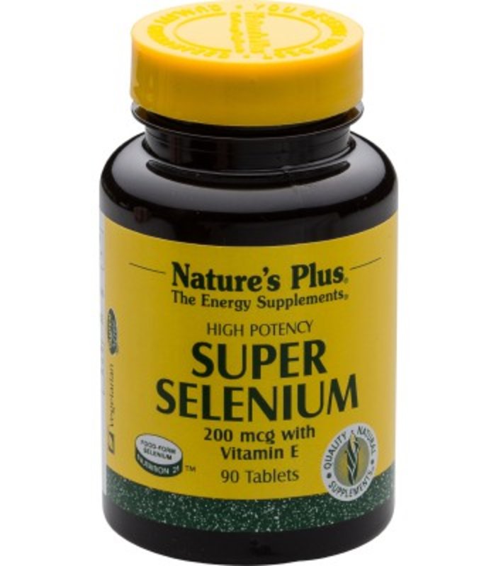 Nature's Plus - Super Selenium 200 mcg 90 Kapseln