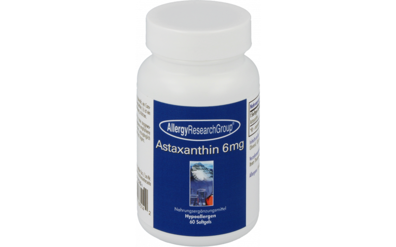 Allergy Research Group Astaxanthin 12 mg 60 Softgels