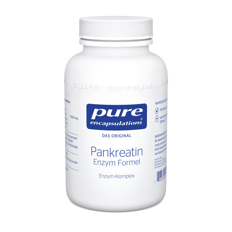 Pure Pankreatin Enzym Formel 180 Kapseln