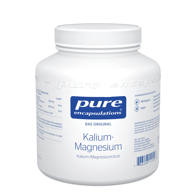 Pure Kalium-Magnesium 180 Kapseln