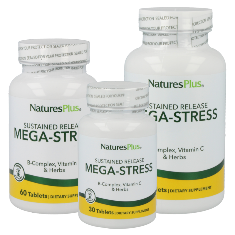 Natures Plus Mega-Stress Complex Tabletten