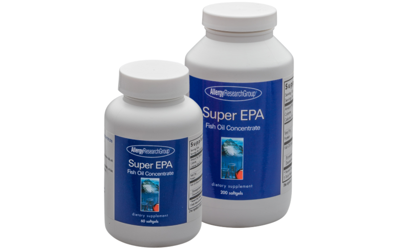 Allergy Research Group Super EPA Fish Oil Concentrate 60 Softgels