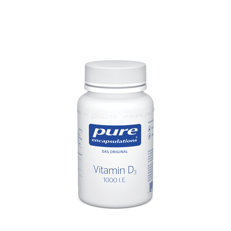 Pure Vitamin D3 1000 I.E. 120 Kapseln