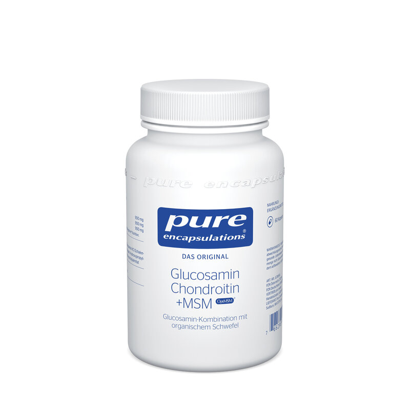 Pure Glucosamin Chondroitin + MSM 60 Kapseln