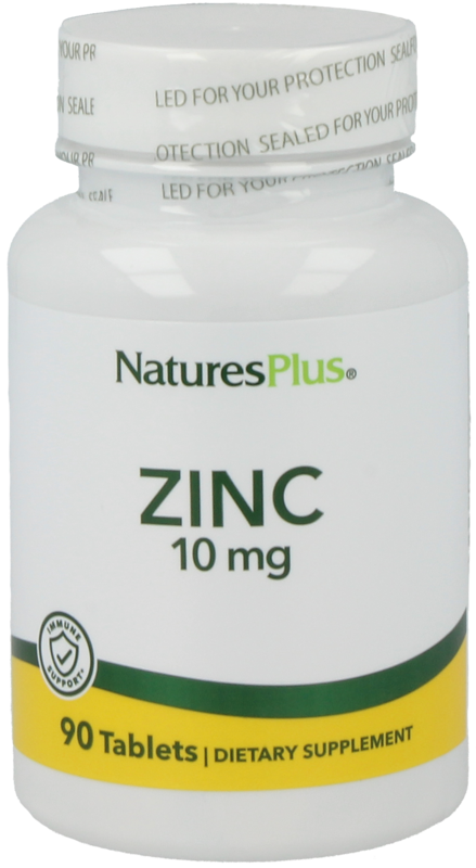 Natures Plus Zinc 10 mg 90 Tabletten