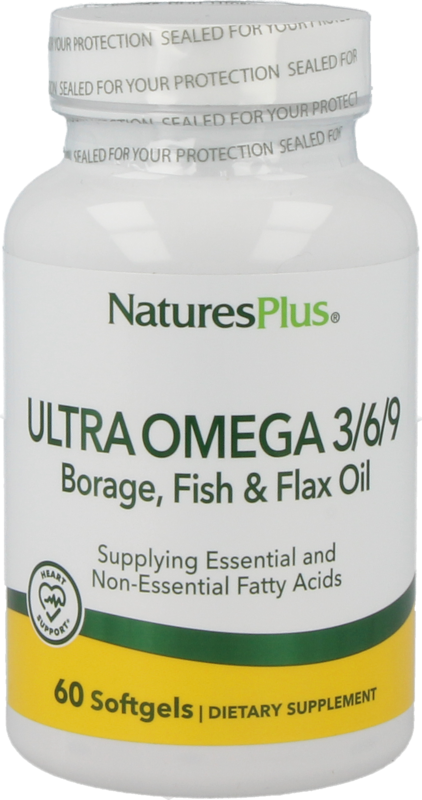Natures Plus Ultra Omega 3/6/9 60 Softgels
