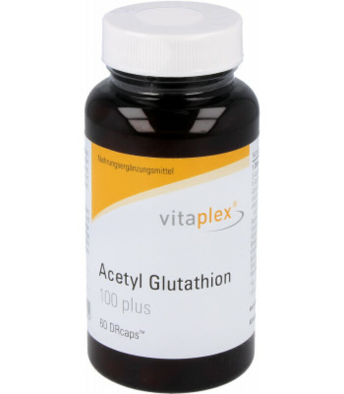 Vitaplex Acetyl Glutathion 100 plus 60 Kapseln