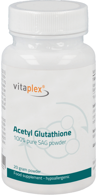 Vitaplex Acetyl Glutathion Pulver 20 Gramm Pulver
