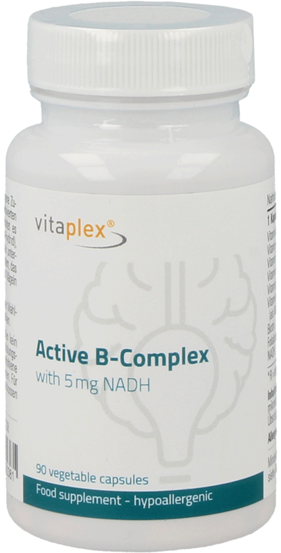 Vitaplex Active B-Complex mit 5 mg NADH 90 vegetarische Kapseln