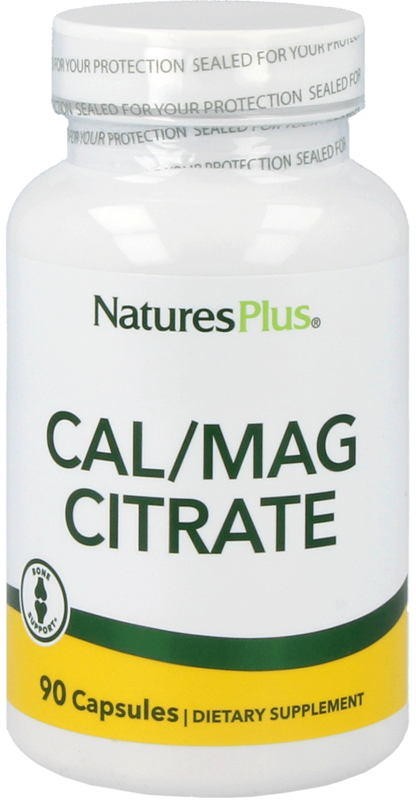 Natures Plus Cal/Mag Citrate 90 Kapseln