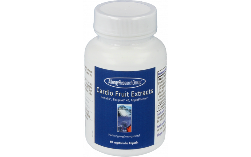 Allergy Research Group Cardio Fruit Extracts 60 vegetarische Kapseln
