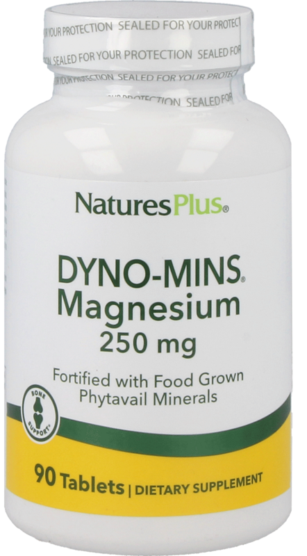 Natures Plus Dyno-Mins Magnesium 250 mg 90 Tabletten