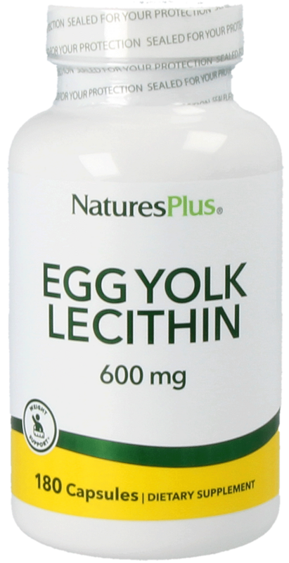 Natures Plus Egg Yolk Lecithin 600 mg 180 Kapseln