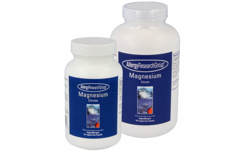 Allergy Research Group Magnesium Citrate 170 mg Kapseln
