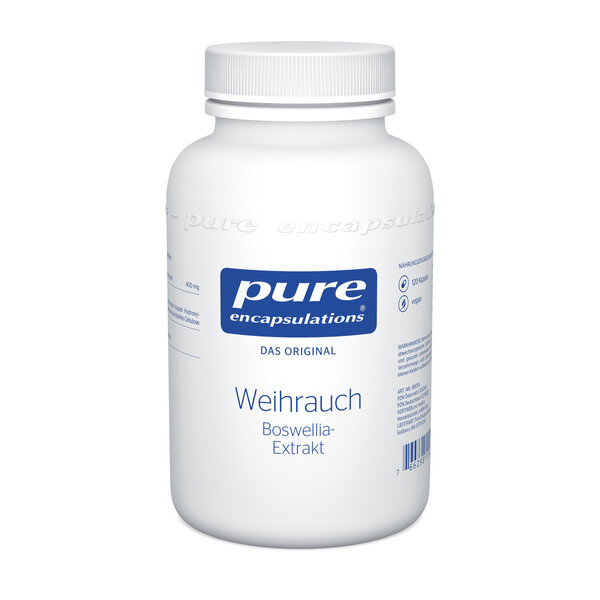 Pure Weihrauch (Boswellia-Extrakt) 120 Kapseln