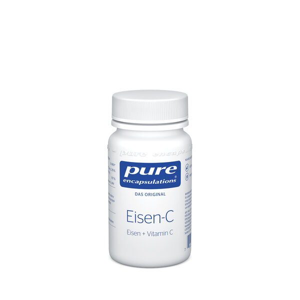 Pure Eisen-C (Eisen+Vitamin C) 60 Kapseln