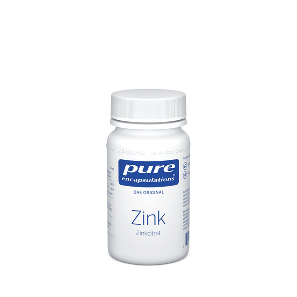Pure Zink (Zinkcitrat) 60 Kapseln