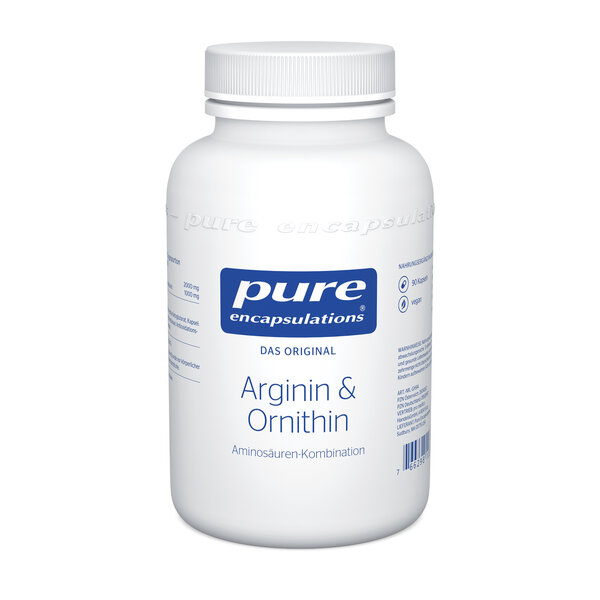 Pure Arginin & Ornithin 90 Kapseln