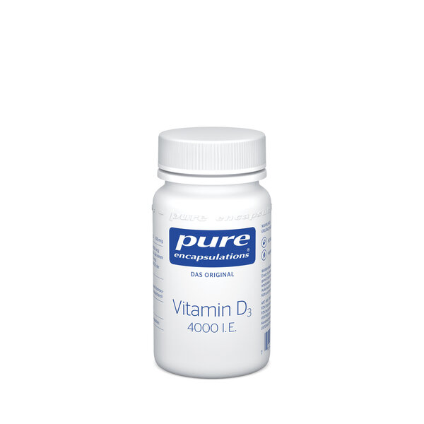 Pure Vitamin D3 4000 I.E. 60 Kapseln