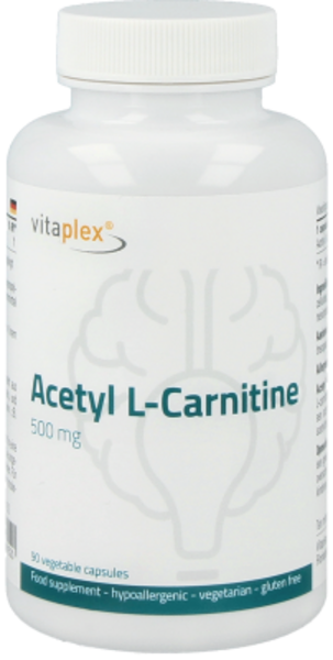 Vitaplex Acetyl L-Carnitin 500 mg 90 veg. Kapseln