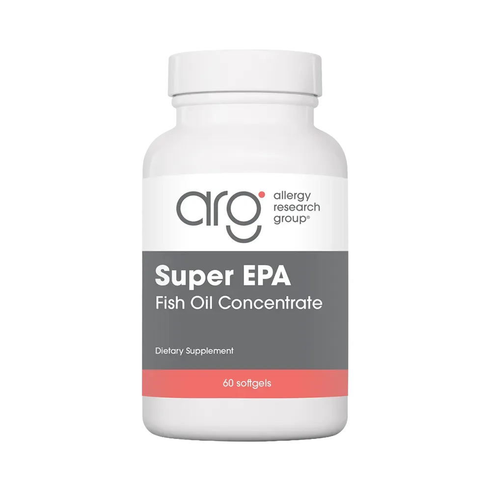 Allergy Research Group Super EPA Fish Oil Concentrate 60 Softgels