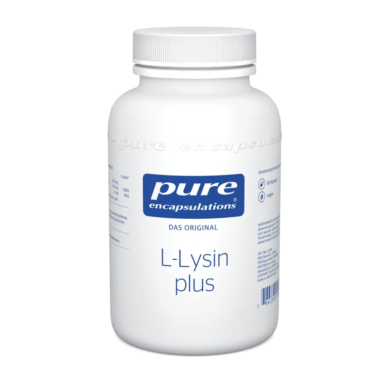 Pure Encapsulations L-Lysin plus- 90 Kapseln