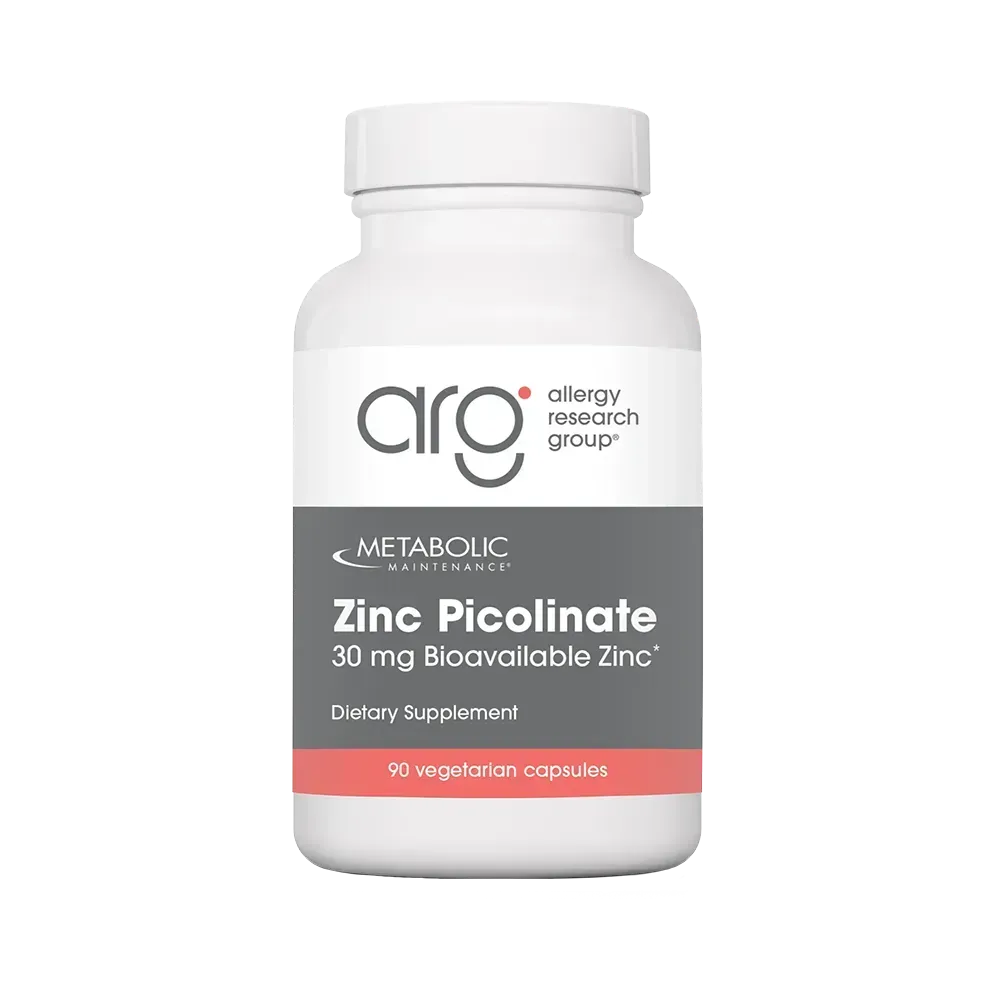 Allergy Research Group Zinc Picolinate 30mg - 90 Kapseln