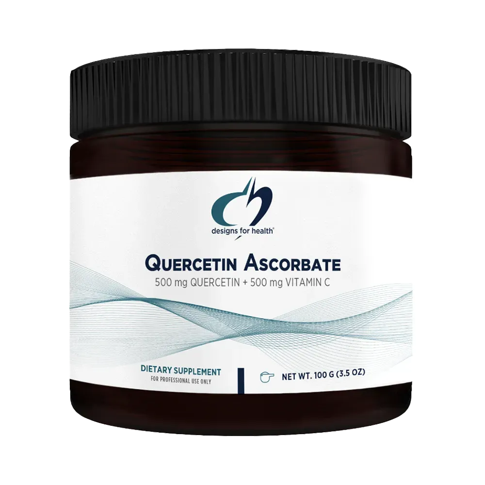 Designs for Health Quercetin Ascorbate - 100 g Pulver