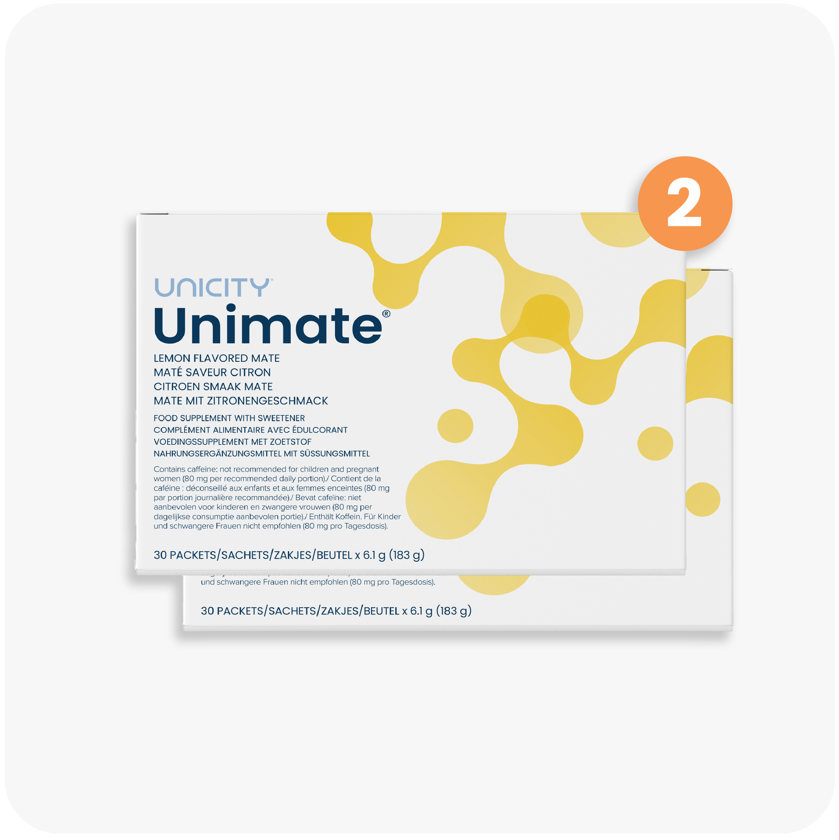 Unicity Booster Unimate 2x 30 Sticks