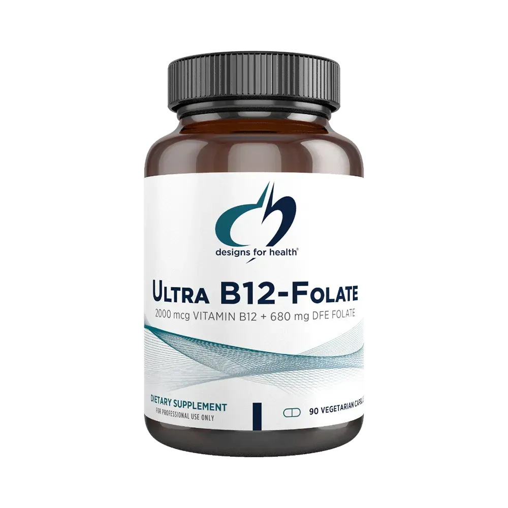 Designs for Health Ultra B12-Folate - 90 Kapseln