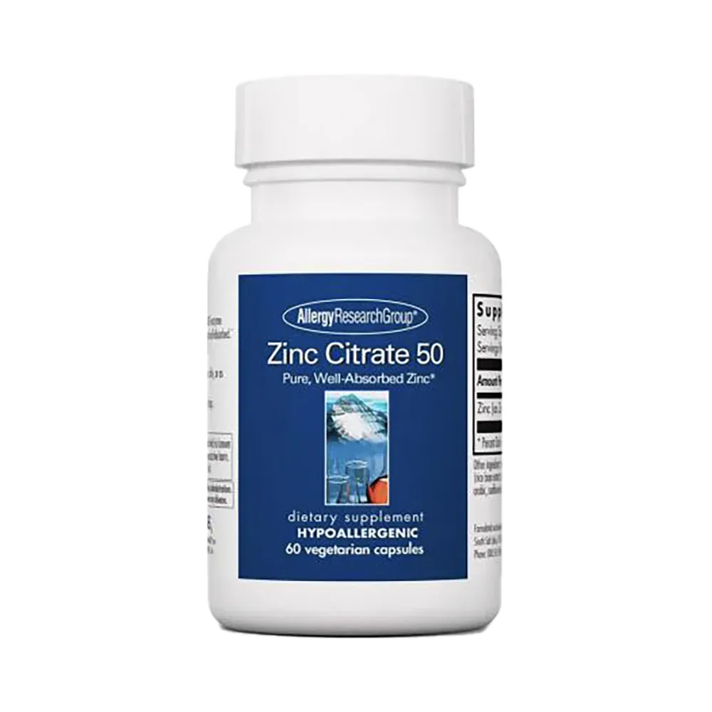 Allergy Research Group Zinc Citrate 50 - 60 Kapseln