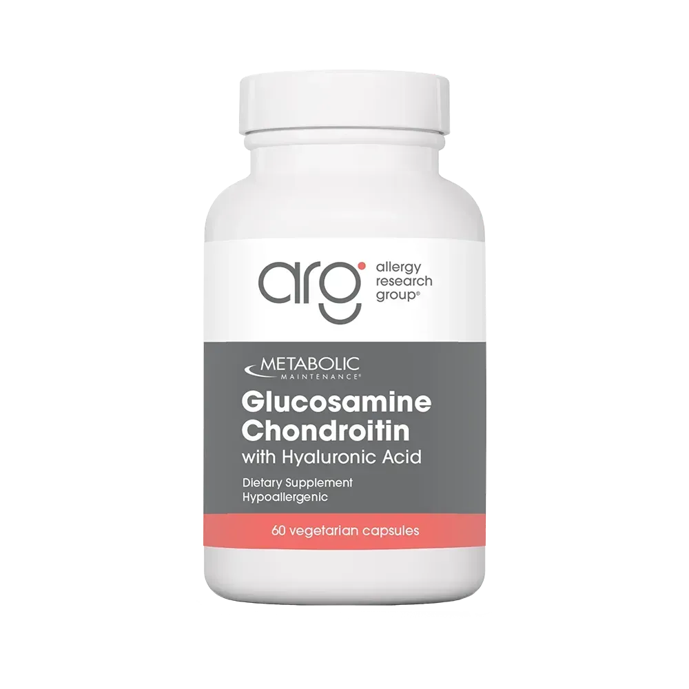 Allergy Research Group Glucosamine Chondroitin mit HA - 60 Kapseln
