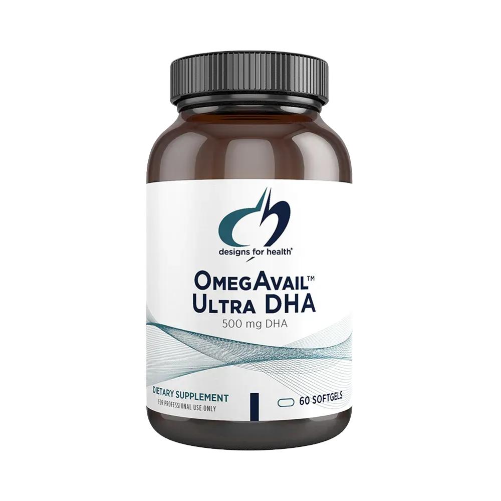 Designs for Health OmegAvail™ Ultra DHA 60 Softgels