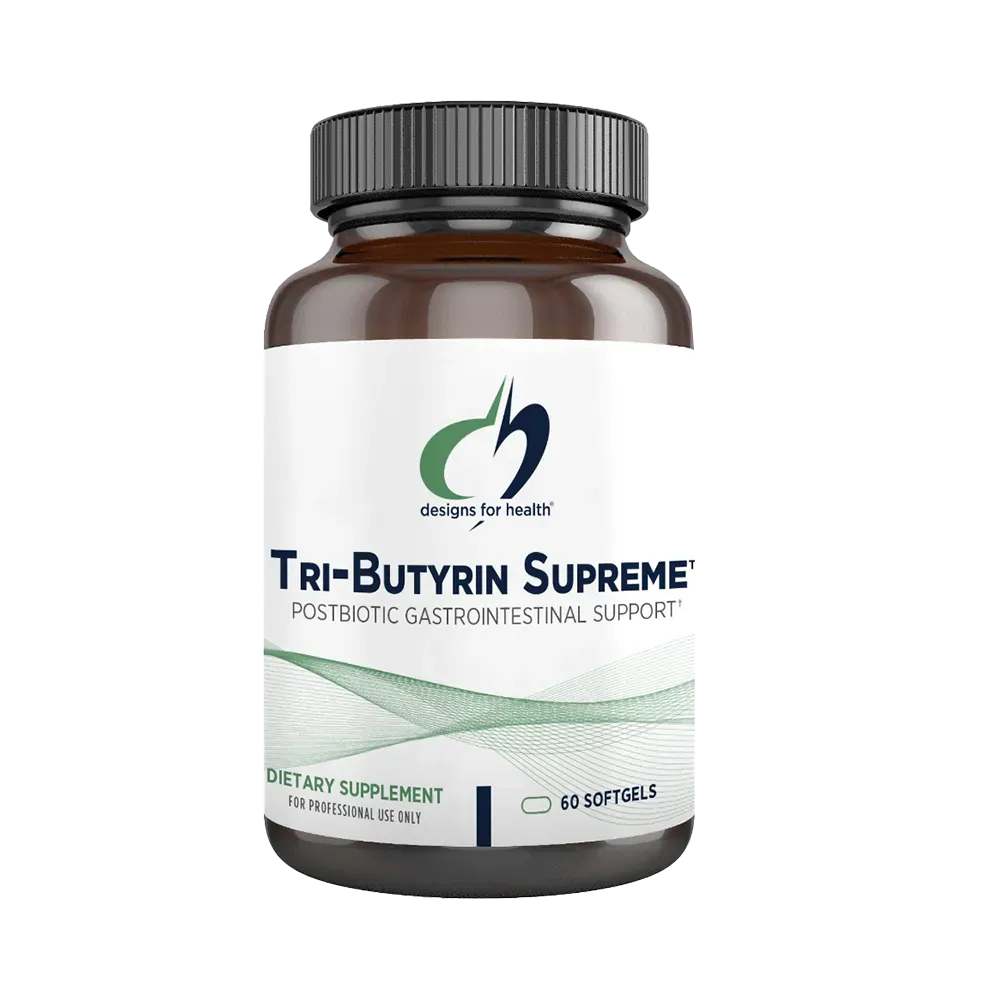 Designs for Health Tri-Butyrin Supreme™ 60 Softgels