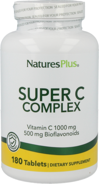 Natures Plus Super C Complex S/R 180 Tabletten