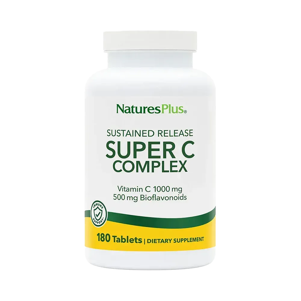 Natures Plus Super C Complex S/R 180 Tabletten