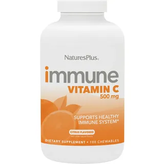 Natures Plus immune Vitamin C 500 mg 100 Kautabletten