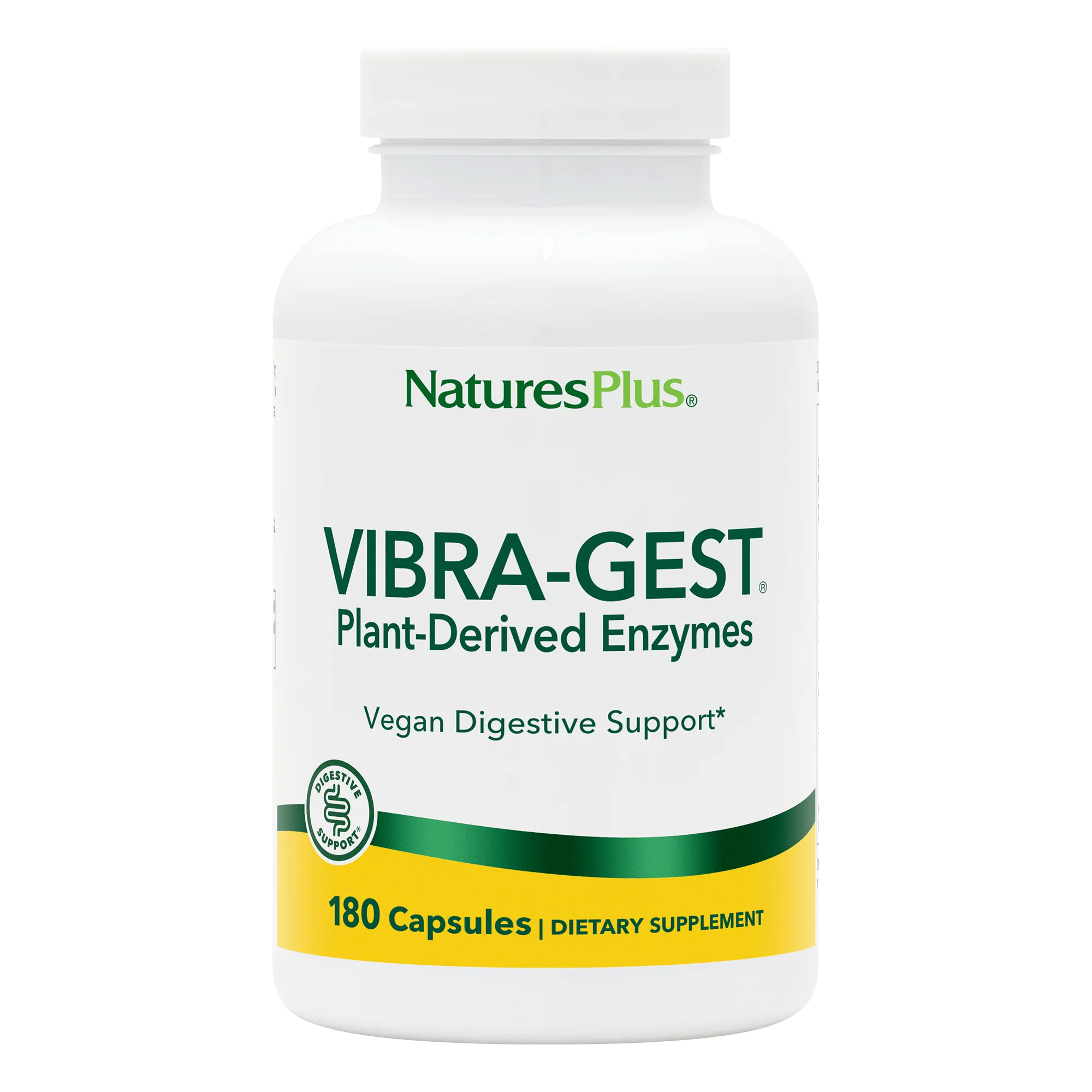 Natures Plus Vibra-Gest 180 Kapseln