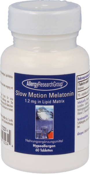 Allergy Research Group Slow Motion Melatonin 60 Tabletten