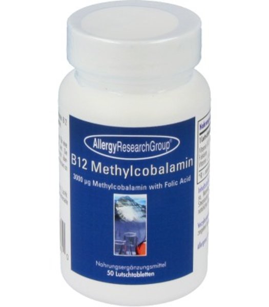 Allergy Research Group Vitamin B12 Methylcobalamin 50 Lutschtabletten