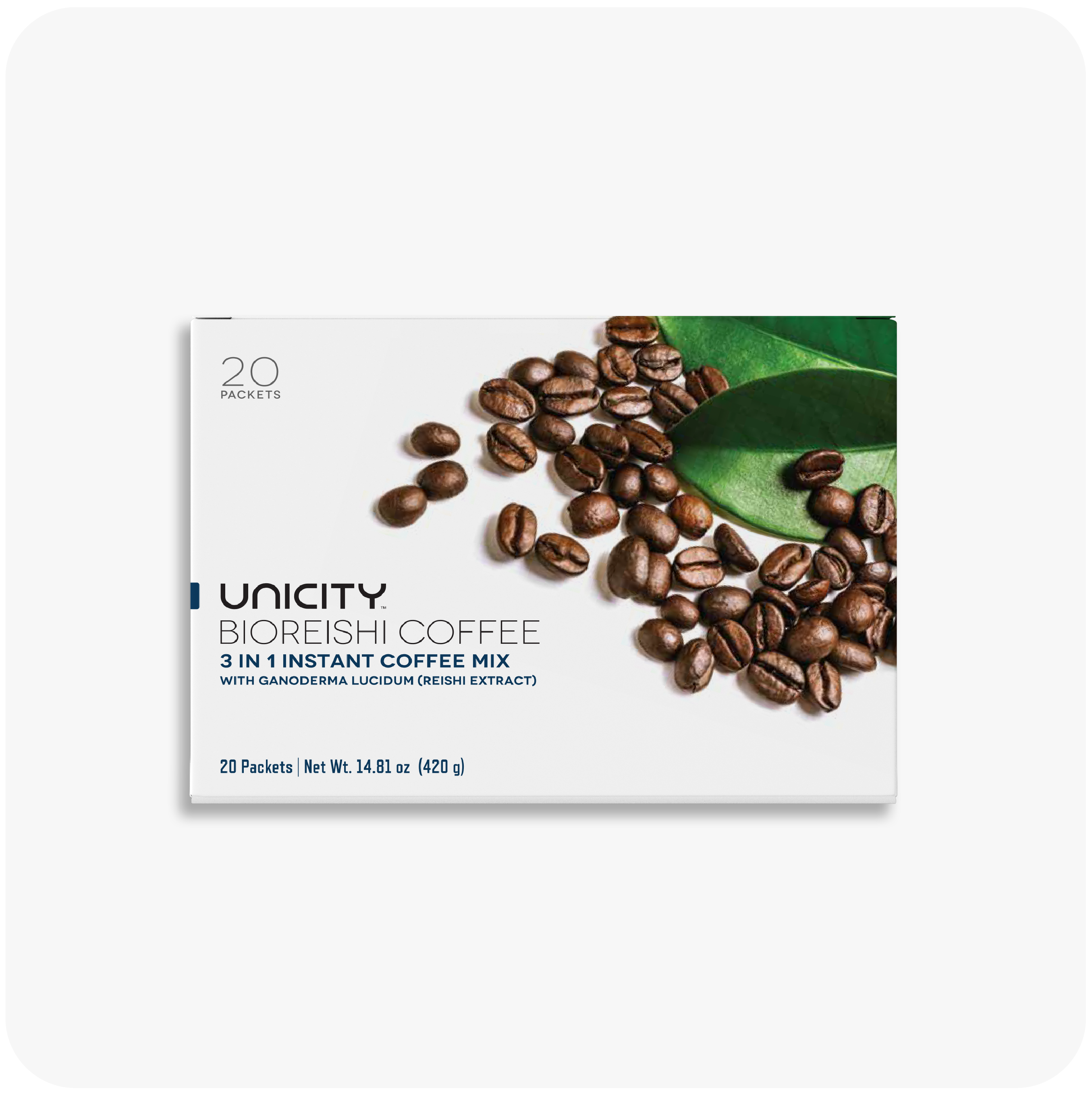 Unicity Bio Reishi Coffee 20 Packets