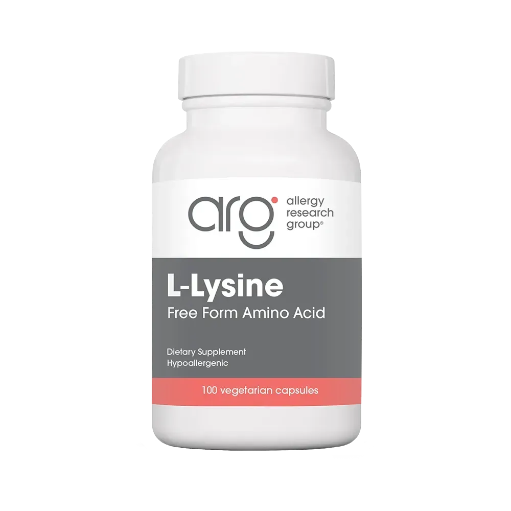 Allergy Research Group L-Lysine 500 mg 100 veg. Kapseln