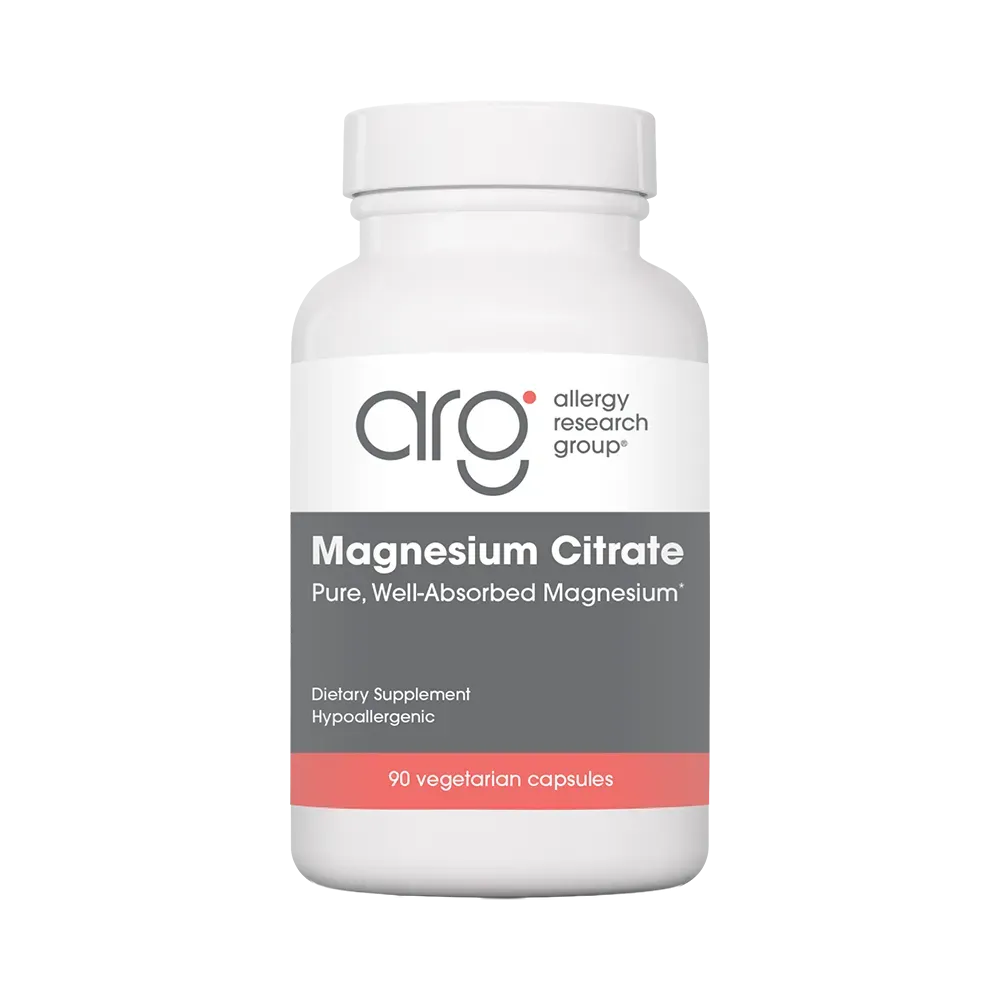 Allergy Research Group Magnesium Citrate 170 mg Kapseln