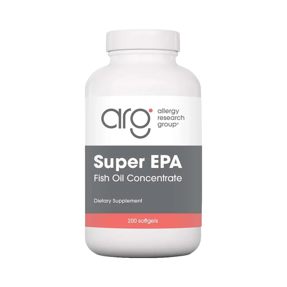 Allergy Research Group Super EPA Fish Oil Concentrate 200 Softgels