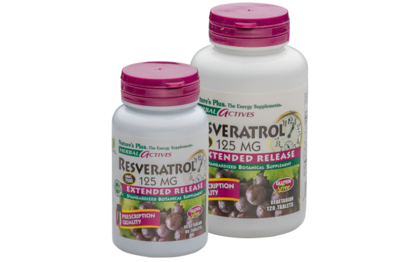 Natures Plus Resveratrol 125 mg Tabletten