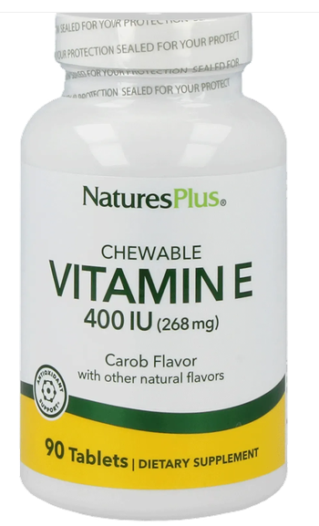 Natures Plus Vitamin E 400 IE 90 Lutschtabletten
