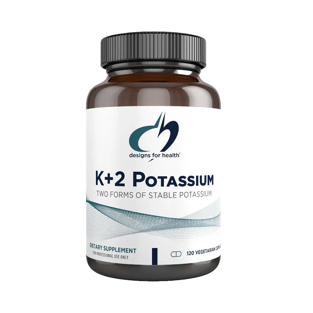 Designs for Health K+2 Potassium - 120 Kapseln