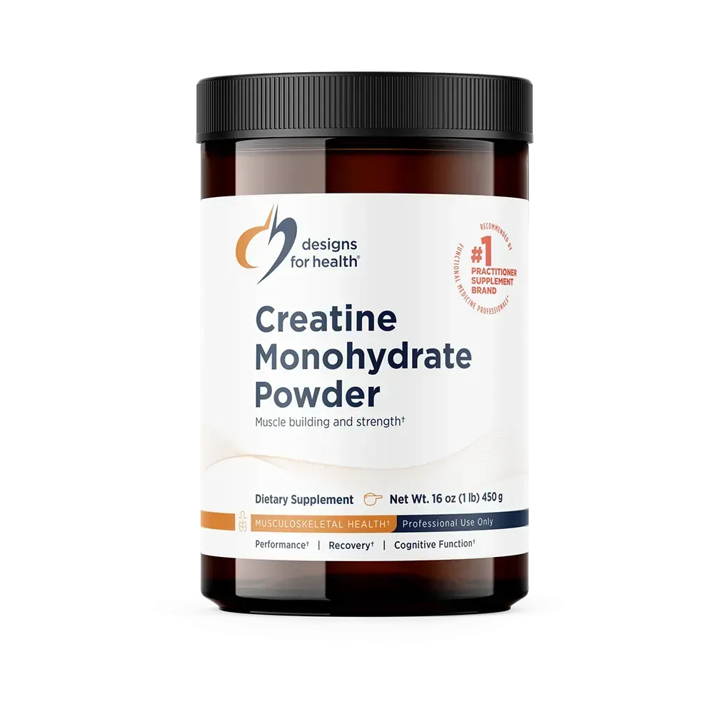 Designs for Health Creatine Monohydrate Powder - 450 g Pulver