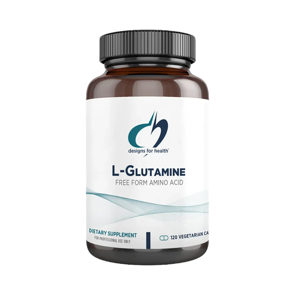 Designs for Health L-Glutamine - 120 Kapseln