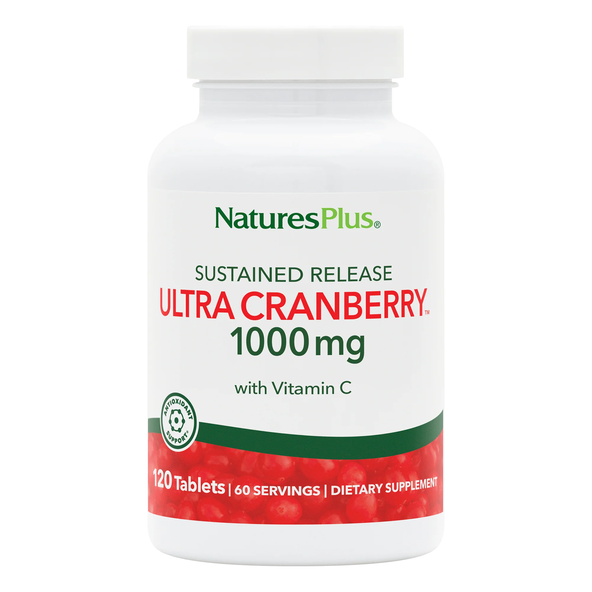 NaturesPlus Ultra Cranberry 1000® - 120 Tabletten